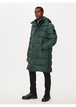 BOSS Płaszcz zimowy H-Donden5 50525237 Zielony Regular Fit ze sklepu MODIVO w kategorii Płaszcze męskie - zdjęcie 186225961