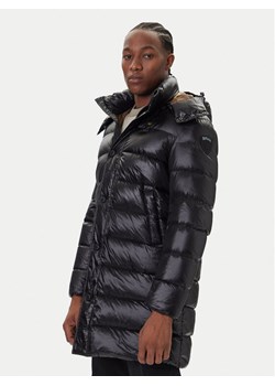 Blauer Płaszcz zimowy 25WBLUK03147 Czarny Regular Fit ze sklepu MODIVO w kategorii Płaszcze męskie - zdjęcie 186226013