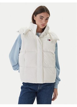 Tommy Jeans Bezrękawnik Tjw Alaska Grid Down Vest DW0DW21627 Écru Regular Fit ze sklepu MODIVO w kategorii Kamizelki damskie - zdjęcie 186226091