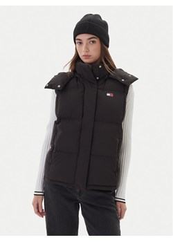 Tommy Jeans Bezrękawnik Tjw Alaska Grid Down Vest DW0DW21627 Czarny Regular Fit - id: 0000305373168 - marki Tommy Jeans - 186226092 Tommy Jeans Bezrękawnik Tjw Alaska Grid Down Vest DW0DW21627 Czarny Regular Fit ze sklepu MODIVO w kategorii Kamizelki damskie - zdjęcie 186226092