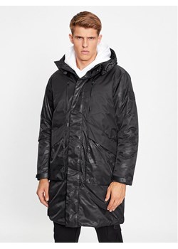 EA7 Emporio Armani Płaszcz zimowy 6RPK04 PNERZ 1200 Czarny Regular Fit ze sklepu MODIVO w kategorii Płaszcze męskie - zdjęcie 186226111