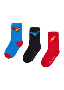 Skarpetki Superman CEO-ACCCS-AW25-228WBDC(3-PACK) ze sklepu ccc.eu w kategorii Skarpetki dziecięce - zdjęcie 186228750