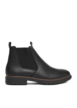 Rieker Botki 33180-00 Czarny ze sklepu MODIVO w kategorii Buty zimowe męskie - zdjęcie 186229642