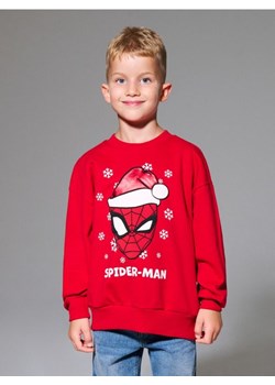 Sinsay - Bluza crewneck z nadrukiem Spiderman - czerwony - id: 596FF-33X - marki Sinsay - 186231464 Sinsay - Bluza crewneck z nadrukiem Spiderman - czerwony ze sklepu Sinsay w kategorii Bluzy chłopięce - zdjęcie 186231464