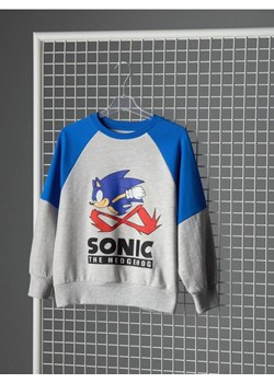 Sinsay - Bluza Sonic the Hedgehog - szary - id: 112FC-09M - marki Sinsay - 186232680 Sinsay - Bluza Sonic the Hedgehog - szary ze sklepu Sinsay w kategorii Bluzy chłopięce - zdjęcie 186232680