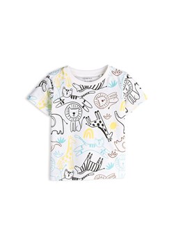 GATE Bawełniana koszulka z nadrukiem 3Y ze sklepu gateshop w kategorii T-shirty chłopięce - zdjęcie 186233013