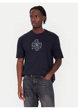 Guess T-Shirt M5BI76 I3Z14 Niebieski Relaxed Fit ze sklepu MODIVO w kategorii T-shirty męskie - zdjęcie 186233210
