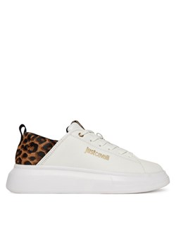 Just Cavalli Sneakersy 79RA3SB7 ZPB58 Biały ze sklepu MODIVO w kategorii Buty sportowe damskie - zdjęcie 186233300