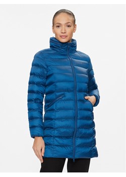 Tommy Hilfiger Płaszcz zimowy Global Stripe WW0WW39221 Niebieski Regular Fit ze sklepu MODIVO w kategorii Płaszcze damskie - zdjęcie 186233313