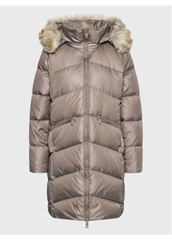 Calvin Klein Curve Płaszcz zimowy Essential K20K205144 Brązowy Regular Fit ze sklepu MODIVO w kategorii Płaszcze damskie - zdjęcie 186233480