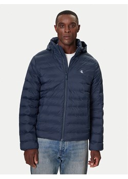 Calvin Klein Jeans Kurtka zimowa LV04RC511G Niebieski Regular Fit ze sklepu MODIVO w kategorii Kurtki męskie - zdjęcie 186233720