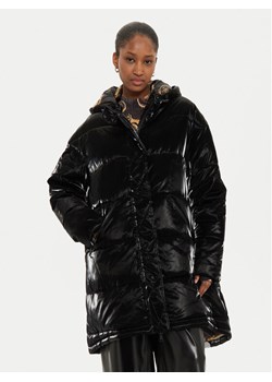 Versace Jeans Couture Płaszcz zimowy 77HASD19 Czarny Loose Fit ze sklepu MODIVO w kategorii Kurtki damskie - zdjęcie 186233813