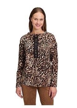 Betty Barclay Bluza w kolorze karmelowo-czarnym ze sklepu Limango Polska w kategorii Bluzy damskie - zdjęcie 186238932
