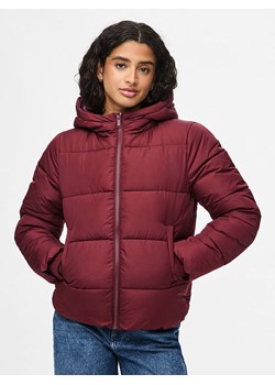 Pieces Kurtka pikowana "Pcbee" w kolorze bordowym ze sklepu Limango Polska w kategorii Kurtki damskie - zdjęcie 186239142