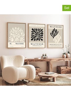 ABERTO DESIGN Druki artystyczne (3 szt.) w ramce - id: 17531742 - marki Aberto Design - 186240683 ABERTO DESIGN Druki artystyczne (3 szt.) w ramce ze sklepu Limango Polska w kategorii Obrazy - zdjęcie 186240683