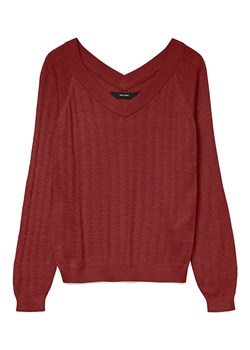 Vero Moda Sweter w kolorze bordowym ze sklepu Limango Polska w kategorii Swetry damskie - zdjęcie 186240820