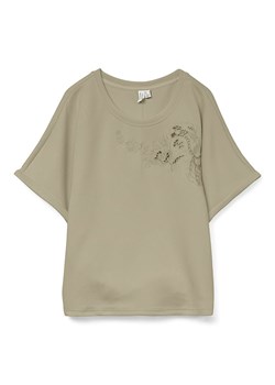 Vero Moda Koszulka w kolorze oliwkowym ze sklepu Limango Polska w kategorii Bluzki damskie - zdjęcie 186240950