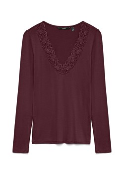Vero Moda Koszulka w kolorze bordowym ze sklepu Limango Polska w kategorii Bluzki damskie - zdjęcie 186240971