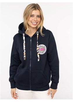 Zwillingsherz Bluza &quot;Leo&quot; w kolorze granatowym ze sklepu Limango Polska w kategorii Bluzy damskie - zdjęcie 186241110