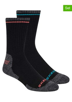 Skechers Skarpety (2 pary) w kolorze jasnoróżowym, białym i czarnym ze sklepu Limango Polska w kategorii Skarpetki męskie - zdjęcie 186241220