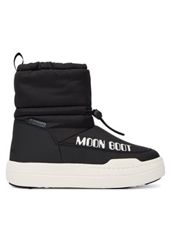 Śniegowce Moon Boot Jr Park Tube Mid Wp 80D3440090 D Czarny ze sklepu eobuwie.pl w kategorii Buty zimowe dziecięce - zdjęcie 186241511