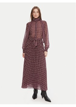 Lola Casademunt by Maite Sukienka codzienna MF2516005 Bordowy Regular Fit - id: 0000305842121 - marki Lola Casademunt By Maite - 186241712 Lola Casademunt by Maite Sukienka codzienna MF2516005 Bordowy Regular Fit ze sklepu MODIVO w kategorii Sukienki - zdjęcie 186241712