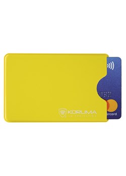 Plastikowe etui antykradzieżowe na kartę RFID (żółty) ze sklepu Koruma ID Protection w kategorii Etui - zdjęcie 186242414