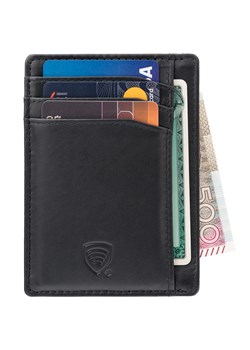 Skórzane etui na karty zbliżeniowe RFID do marynarki (Czarny) - id: 19 - marki Koruma - 186242660 Skórzane etui na karty zbliżeniowe RFID do marynarki (Czarny) ze sklepu Koruma ID Protection w kategorii Etui - zdjęcie 186242660