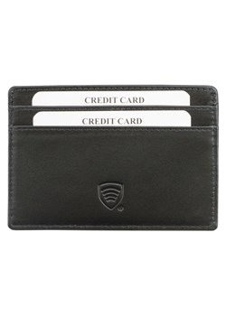 Etui skórzane blokujące karty zbliżeniowe RFID (Czarny) ze sklepu Koruma ID Protection w kategorii Etui - zdjęcie 186242713