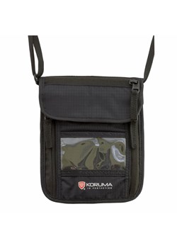 Paszportówka antykradzieżowa na szyję z zabezpieczniem RFID STOP (Czarny) ze sklepu Koruma ID Protection w kategorii Saszetki - zdjęcie 186242883