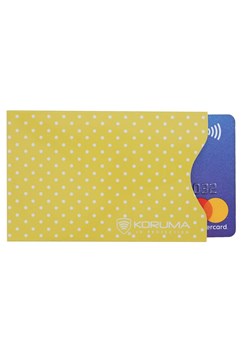 Etui antykradzieżowe na karty zbliżeniowe (żółty) ze sklepu Koruma ID Protection w kategorii Etui - zdjęcie 186242934