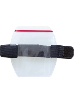 Przezroczyste etui z paskiem na rzep do skipass lub identyfikatora ze sklepu Koruma ID Protection w kategorii Etui - zdjęcie 186243050