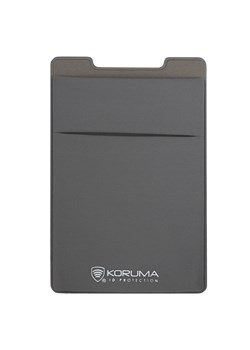 Przyklejane etui z lycra na kartę (szary) ze sklepu Koruma ID Protection w kategorii Etui - zdjęcie 186243154