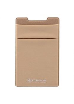 Przyklejane etui z lycra na kartę (złoty) ze sklepu Koruma ID Protection w kategorii Etui - zdjęcie 186243162