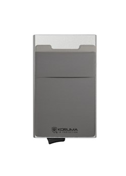Metalowy portfel z wysuwanymi kartami i ochroną kart zbliżeniowych (Srebrny) ze sklepu Koruma ID Protection w kategorii Etui - zdjęcie 186243232