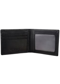 Cienki portfel męski skórzany typu SLIM (Czarny) ze sklepu Koruma ID Protection w kategorii Portfele męskie - zdjęcie 186243362