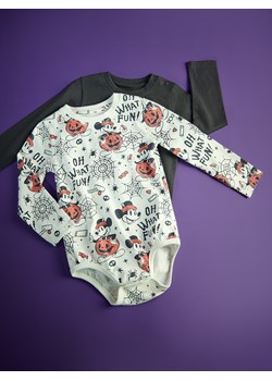 Reserved - Bawełniane body Mickey Mouse 2 pack - złamana biel ze sklepu Reserved w kategorii Odzież dla niemowląt - zdjęcie 186243881