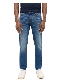 Męskie Spodnie Jeansowe Mustang Style Vegas Slim Denim Blue 1016310 5000 434 ze sklepu YouNeedit.pl w kategorii Jeansy męskie - zdjęcie 186244321