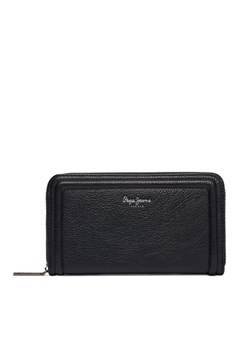 Portfel Pepe Jeans Code Wallet PL0700001 Czarny ze sklepu eobuwie.pl w kategorii Portfele damskie - zdjęcie 186245054