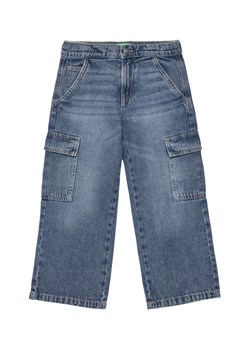 United Colors Of Benetton Jeansy 4KEHCF04V Niebieski Loose Fit ze sklepu MODIVO w kategorii Spodnie chłopięce - zdjęcie 186245412