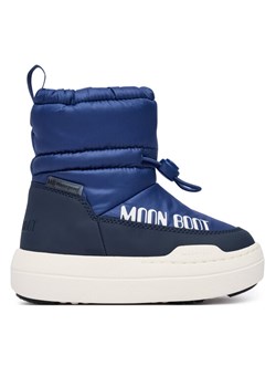 Moon Boot Śniegowce Jr Park Tube Mid Wp 80D3440090 S Granatowy ze sklepu MODIVO w kategorii Buty zimowe dziecięce - zdjęcie 186245482