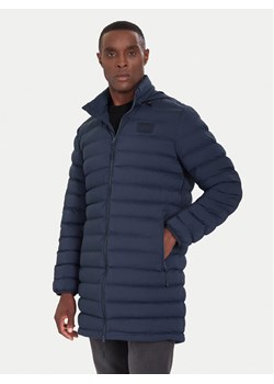 EA7 Emporio Armani Płaszcz zimowy 7M000687 AF15953 UB102 Granatowy Regular Fit ze sklepu MODIVO w kategorii Płaszcze męskie - zdjęcie 186245573