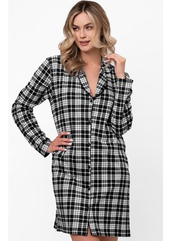 Damska koszula nocna rozpinana Klara, Kolor czarno-biały, Rozmiar M, Italian Fashion ze sklepu Primodo w kategorii Koszule nocne - zdjęcie 186246503