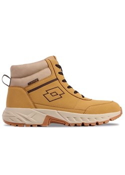Buty męskie Lotto Evedal Mid 2400300U-7272 - brązowe ze sklepu streetstyle24.pl w kategorii Buty zimowe męskie - zdjęcie 186247213