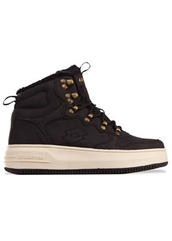 Buty damskie Lotto Jalana PF Fur 2400390W-1112 - czarne ze sklepu streetstyle24.pl w kategorii Botki - zdjęcie 186247214