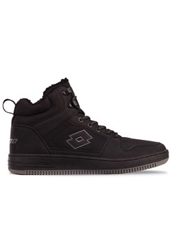 Buty unisex Lotto Prehna Fur 2400380U-1111 - czarne ze sklepu streetstyle24.pl w kategorii Buty zimowe męskie - zdjęcie 186247223