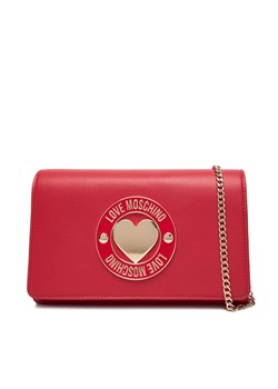 Torebka LOVE MOSCHINO JC4368PP0NKG0500 Czerwony ze sklepu eobuwie.pl w kategorii Kopertówki - zdjęcie 186247361