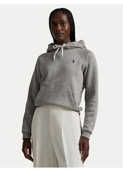 Polo Ralph Lauren Bluza Prl Shrknhd 211943007004 Szary Regular Fit ze sklepu MODIVO w kategorii Bluzy damskie - zdjęcie 186247812