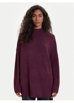 Vero Moda Sweter Plaza 10290784 Fioletowy Loose Fit ze sklepu MODIVO w kategorii Swetry damskie - zdjęcie 186247821