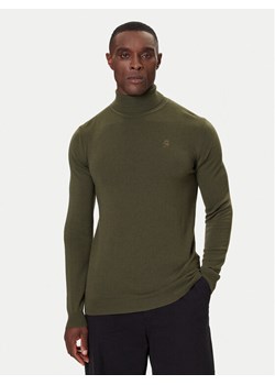 KARL LAGERFELD Golf 655058 554399 Zielony Regular Fit ze sklepu MODIVO w kategorii Swetry męskie - zdjęcie 186247891